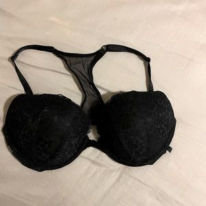 Victoria’s Secret front-clasp black bra